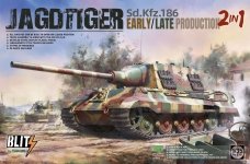 Takom 8001 Sd.Kfz.186 Jagdtiger Early/Late Production (2 in 1) 1/35