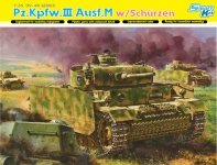 Dragon 6604 Pz.Kpfw.III Ausf.M w/Schurzen (1:35)
