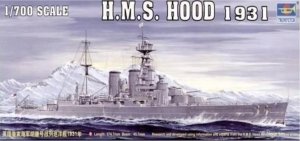 Trumpeter 05741 HMS Hood 1931 1/700
