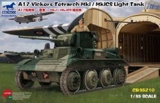 Bronco CB35210 A17 Vickers Tetrarch MkI / MkICS Light Tank 1/35