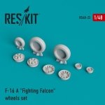 RESKIT RS48-0023 F-16 (A) Fighting Falconresin wheels 1/48