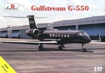 A-Model 72361 Gulfstream G-550 1:72