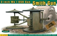 ACE 72569 3-inch Smith Anti-Tank Gun 1/72