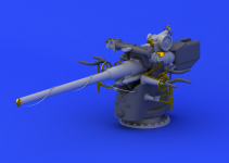 Eduard 672053 German Submarine 10,5cm gun 1/72 (REVELL)