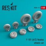 RESKIT RS48-0112 F-101 (A/C) Voodoo wheels set 1/48