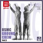 Gloria F35003 USMC Ground Crew Type 3 3D Printed Figures 1/35