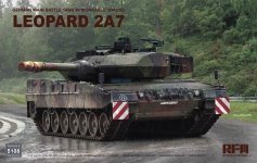 Rye Field Model 5108 Leopard 2 A7 German Main Battle Tank 1/35