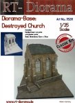 RT-Diorama 35201 Diorama-Base: Destroyed Church 1/35