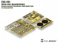 E.T. Model E35-261 German Leopard 2 Revolution 1 Main Battle Tank (For TIGER MODEL 4629) (1:35)