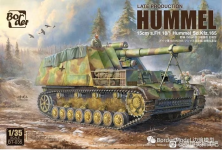 Border Model BT-035 15cm s.FH 18/1 Hummel Sd. Kfz. 165 Late Production 1/35