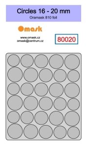 Omask 80020 Circles 16 - 20 mm (Oramask)