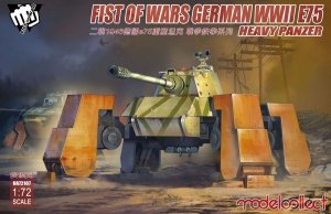 Modelcollect UA72107 Fist of War German WWII E75 heavy panzer (1:72)