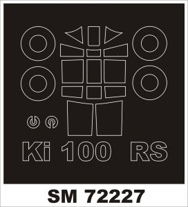 Montex SM72227 Ki-100 RS MODEL