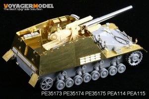 Voyager Model PE35175 WWII Hummel Early Version Amour Plate for DRAGON 6150/6204 1/35