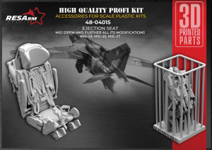 RESArm 48-04015 KM-1M Ejection seat (3D resin printing) 1/48