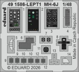 Eduard 491586 MH-6J ICM 1/48