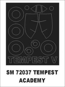 Montex SM72037 Hawker Tempest ACADEMY