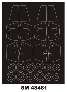 Montex SM48481 SK-37 VIGGEN SPECIAL HOBBY 1/48