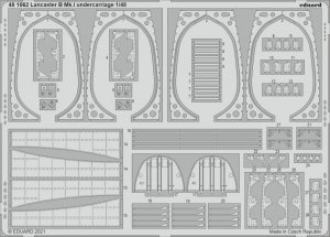 Eduard 481062 Lancaster B Mk.I undercarriage HKM 1/48