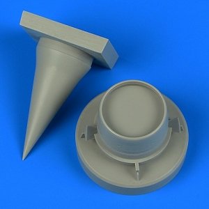Quickboost QB32216 MiG-21MF Fishbed J correct radome Trumpeter 1/32