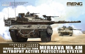Meng Model 72-006 Israeli Main Battle Tank Merkava Mk.4M w/ Trophy Active Protection System 1/72