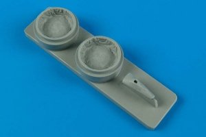 Aires 7278 Curtiss P-40B/C wheel bay 1/72 Airfix