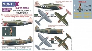 Montex K32257 P-47D RAZORBACK 1/32