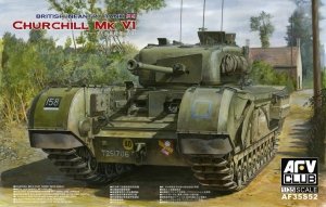 AFV Club 35S52 Churchill Mk.VI with Ordnance QF 75mm Mk.V gun