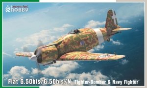 Special Hobby 32089 Fiat G.50bis/G.50bis/N 'Fighter-Bomber And Navy Fighter' 1/32
