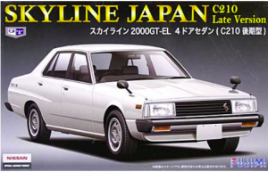 Fujimi 038766 Nissan Skyline Japan 2000GT-EL 4Dr Sedan C210 Late Version 1/24