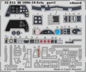 Eduard 32815 Bf 109G-10 Erla REVELL 1/32