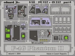 Eduard FE257 F-4G 1/48 Hasegawa