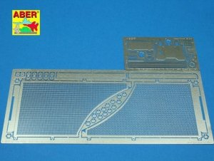 Aber 16042 Tiger II Porsche Vol.8 - Anti Mine Mesh plus some extra parts (1:16)