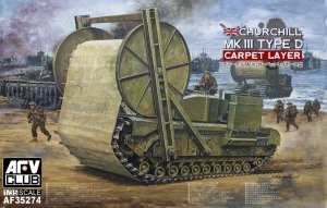 AFV Club 35274 Churchill Mk.III Type D Carpet Layer (1:35)