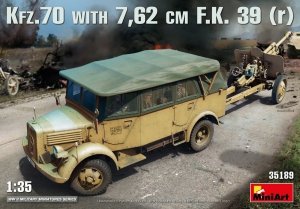 MiniArt 35189 Kfz.70 & 7,62 cm F.K. 39 (r) 1/35