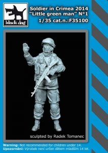 Black Dog F35100 Soldier in Crimea N°1 1/35
