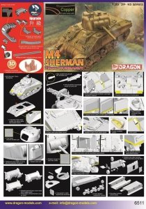 Dragon 6511 M4 Sherman 75mm Normandy (1:35)