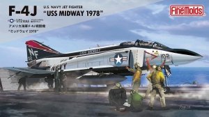 Fine Molds 72743 U.S. Navy Jet Fighter F-4J “USS Midway 1978” 1/72