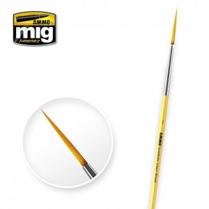 AMMO of Mig Jimenez 8591 1 SYNTHETIC LINER BRUSH