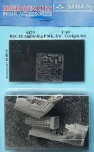 Aires 4320 Lightning F Mk. 2/6 cockpit set 1/48 AIRFIX