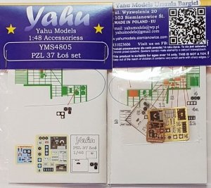 Yahu YMS4805 PZL 37 Łoś set Mirage (1:48)