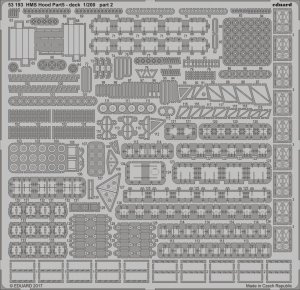 Eduard 53193 HMS Hood pt.5 deck 1/200 TRUMPETER