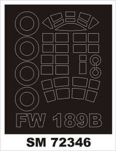 Montex SM72346 Fw 189B 1/72