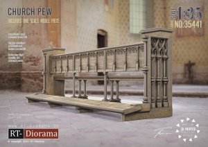 RT-Diorama 35441 Church Pew 1/35