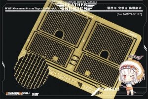 Voyager Model FE35033 WWII German Sturmtiger Grills set for Tamiya 35177 1/35