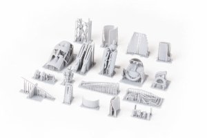 Eduard 6481036 P-38F/ G left engine PRINT TAMIYA 1/48