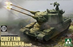 Takom 2039 BRITISH AIR-DEFENSE WEAPON SYSTEM CHIEFTAIN MARKSMAN SPAAG 1/35
