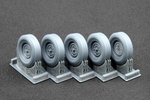 ScaleX WM 35019 CARGO TRUCK T2 Ordinary wheel set (for AK-Interactive) 1/35