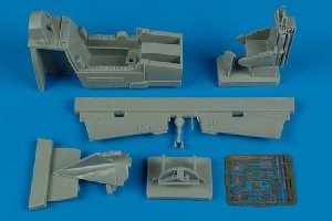 Aires 4474 F-102A Delta dagger cockpit set 1/48 MONOGRAM