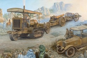Roden 814 Holt 75 Artillery tracktor w/BL 8-inch Howitzer 1/35